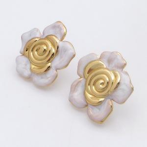 SS Gold-Plating Earring - KE121611-SP