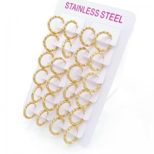 SS Gold-Plating Earring - KE121627-XY