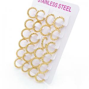 SS Gold-Plating Earring - KE121630-XY