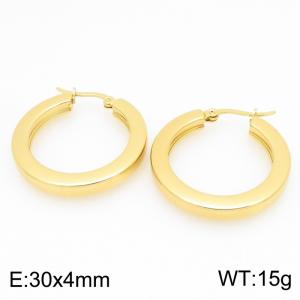 SS Gold-Plating Earring - KE121665-LO