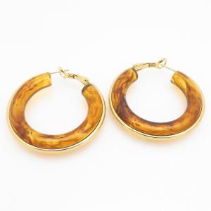 SS Gold-Plating Earring - KE121680-LO