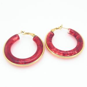 SS Gold-Plating Earring - KE121681-LO