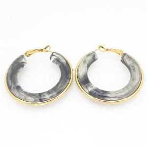 SS Gold-Plating Earring - KE121683-LO