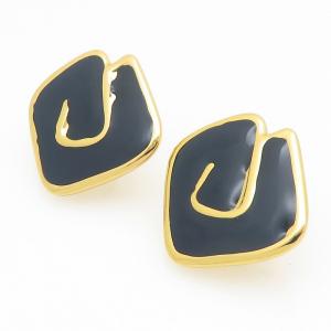 SS Gold-Plating Earring - KE121686-LO