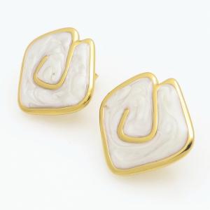 SS Gold-Plating Earring - KE121687-LO