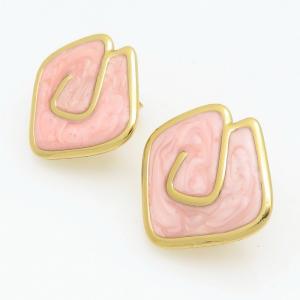 SS Gold-Plating Earring - KE121688-LO