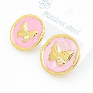 SS Gold-Plating Earring - KE121691-LO