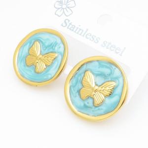 SS Gold-Plating Earring - KE121692-LO