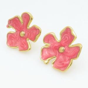 SS Gold-Plating Earring - KE121697-LO