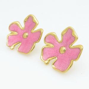 SS Gold-Plating Earring - KE121698-LO