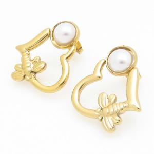 SS Gold-Plating Earring - KE121703-LO