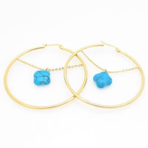 SS Gold-Plating Earring - KE121783-TLA