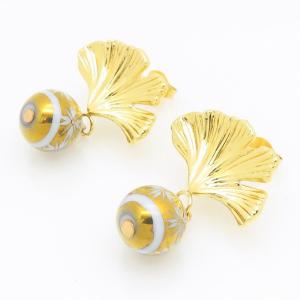 SS Gold-Plating Earring - KE121786-TLA
