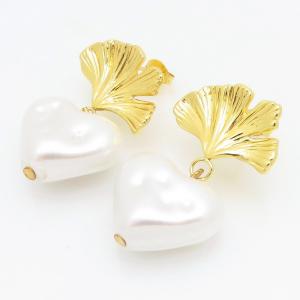 SS Gold-Plating Earring - KE121787-TLA