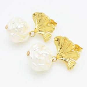 SS Gold-Plating Earring - KE121788-TLA