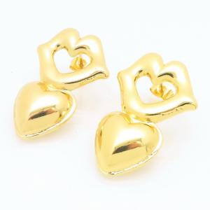 SS Gold-Plating Earring - KE121795-TLA