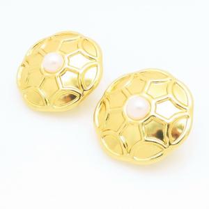 SS Gold-Plating Earring - KE121796-TLA