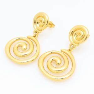 SS Gold-Plating Earring - KE121803-TLA