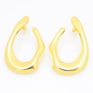 SS Gold-Plating Earring - KE121816-TLA