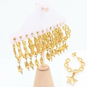 SS Gold-Plating Earring - KE121819-TLA