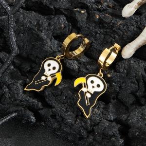 SS Gold-Plating Earring - KE121864-SXSJ