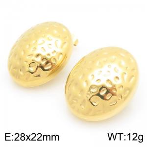 SS Gold-Plating Earring - KE121871-HR
