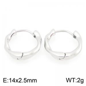 Stainless Steel Earring - KE121877-GC
