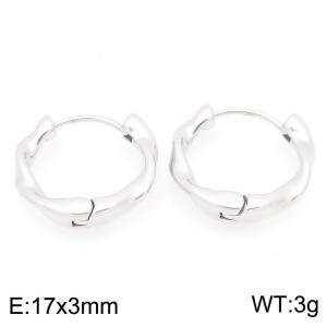 Stainless Steel Earring - KE121879-GC