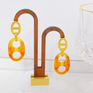 SS Gold-Plating Earring - KE121952-SXSJ