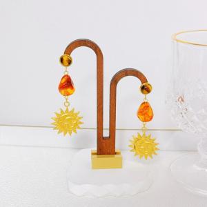 SS Gold-Plating Earring - KE121955-SXSJ