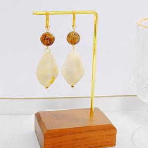 SS Gold-Plating Earring - KE121957-SXSJ