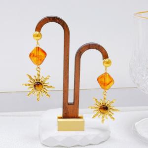 SS Gold-Plating Earring - KE121958-SXSJ