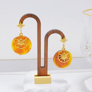 SS Gold-Plating Earring - KE121959-SXSJ