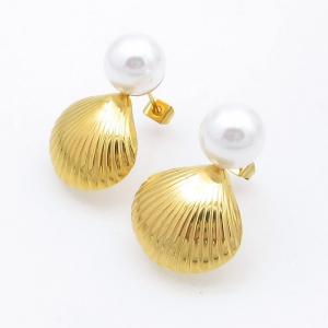 SS Gold-Plating Earring - KE121998-SP