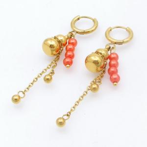 SS Gold-Plating Earring - KE122000-SP