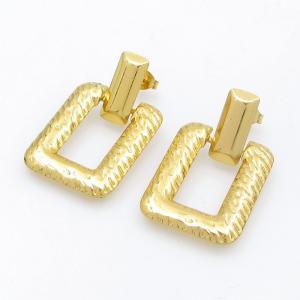 SS Gold-Plating Earring - KE122017-SP