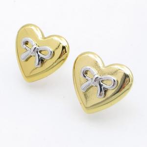 SS Gold-Plating Earring - KE122021-SP