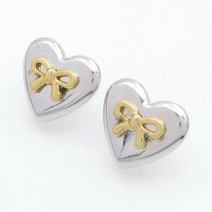 SS Gold-Plating Earring - KE122026-SP