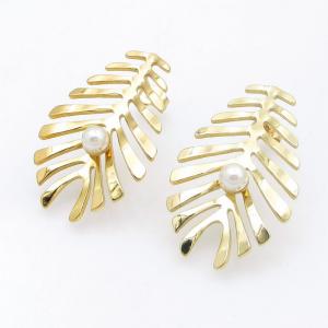 SS Gold-Plating Earring - KE122029-SP