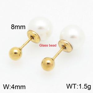 SS Gold-Plating Earring - KE122100-Z