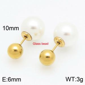 SS Gold-Plating Earring - KE122108-Z