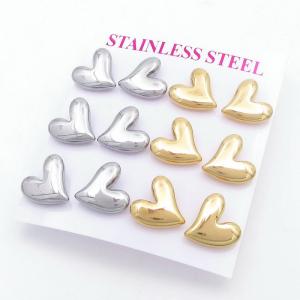 SS Gold-Plating Earring - KE122138-HR