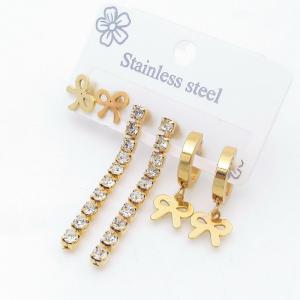 SS Gold-Plating Earring - KE122152-SP
