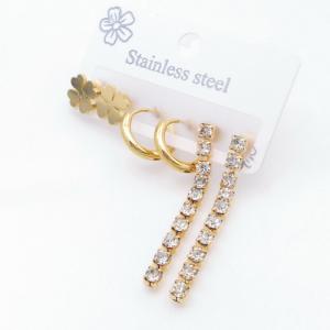SS Gold-Plating Earring - KE122167-SP