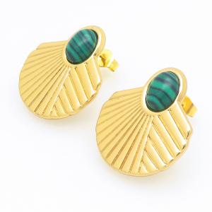 SS Gold-Plating Earring - KE122180-TLA