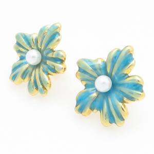 SS Gold-Plating Earring - KE122181-TLA