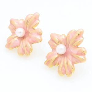 SS Gold-Plating Earring - KE122182-TLA