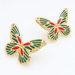 SS Gold-Plating Earring - KE122188-TLA