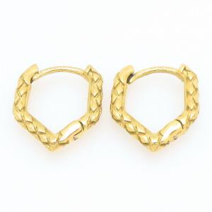 SS Gold-Plating Earring - KE122229-TOM