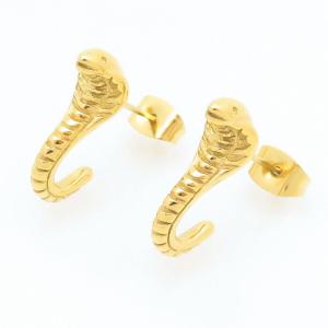 SS Gold-Plating Earring - KE122233-TOM